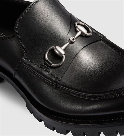 gucci loafers mens havianas sale|Gucci lug sole loafers.